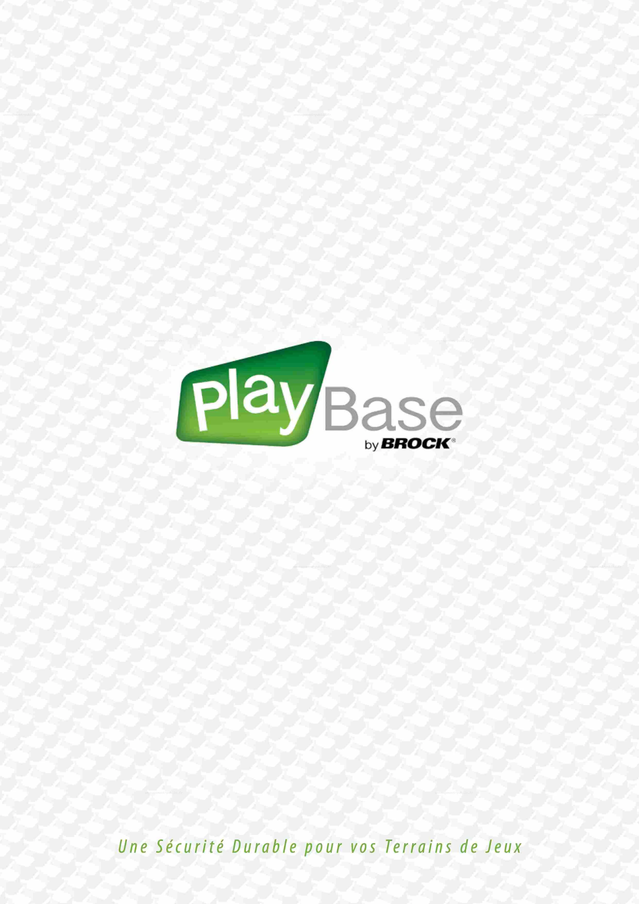 Document de présentation de la gamme Playbase