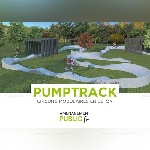 Catalogue de présentation des circuits de pumptrack en béton