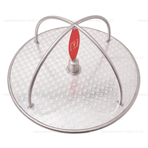 Carrousel inox pour aire de jeux extérieurs