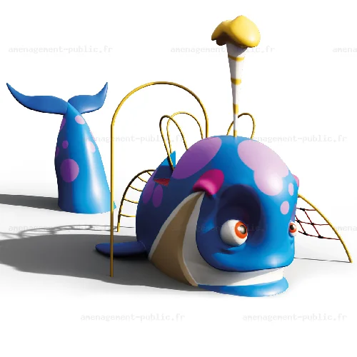 Aire de jeux à thème Baleine
