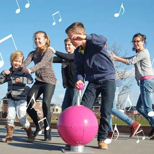 Boule à musique interactive