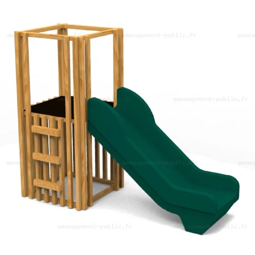 Structure 1 tour toboggan Cubiwood 101