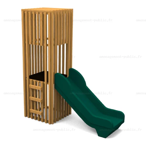 Structure 1 tour toboggan Cubiwood 102
