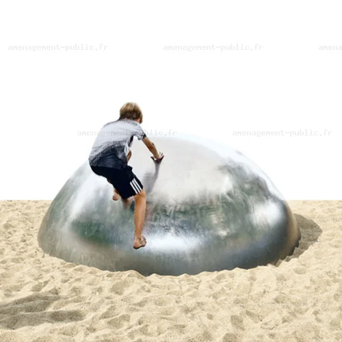 Dôme en inox