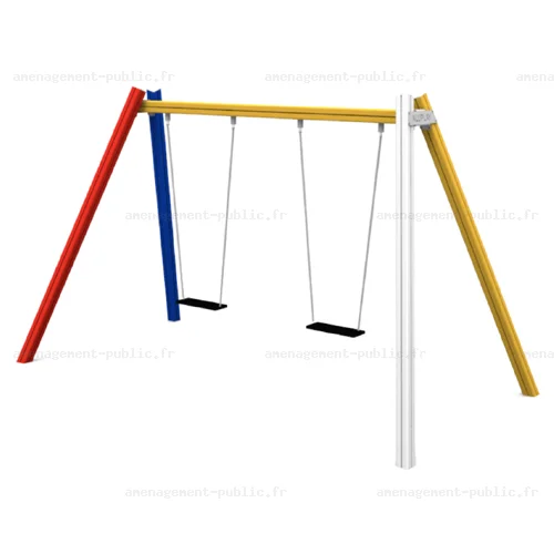 Balançoire 3-10 ans LudiColors