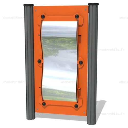 Miroir déformant