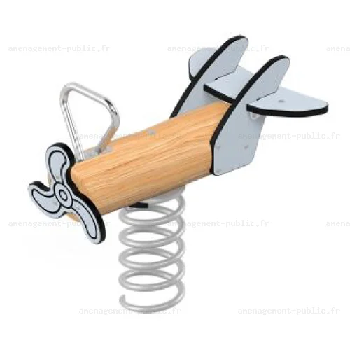 Jeu sur ressort Robinier Avion