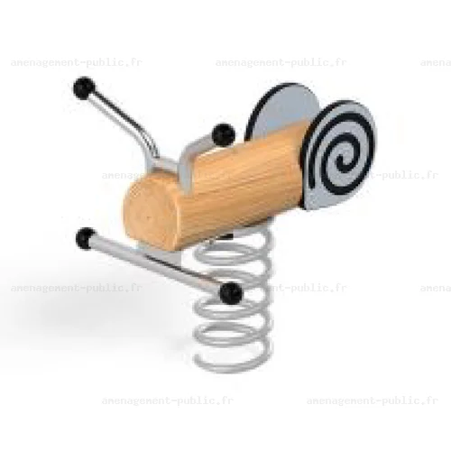 Jeu sur ressort Robinier Escargot