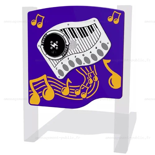Panneau éveil musical Piano
