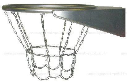 Cercle de basket anti vandalisme