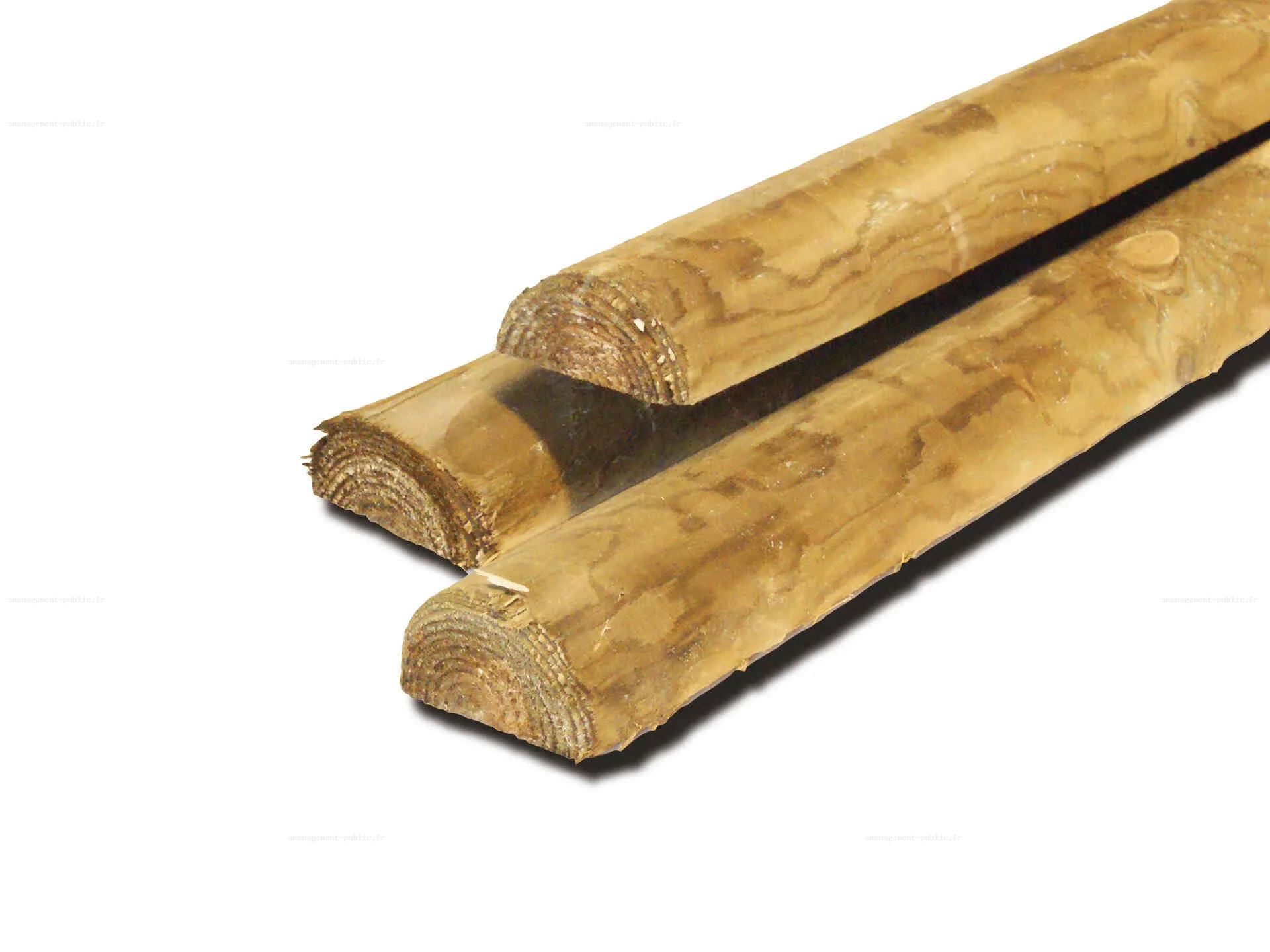 Demi rondin de bois