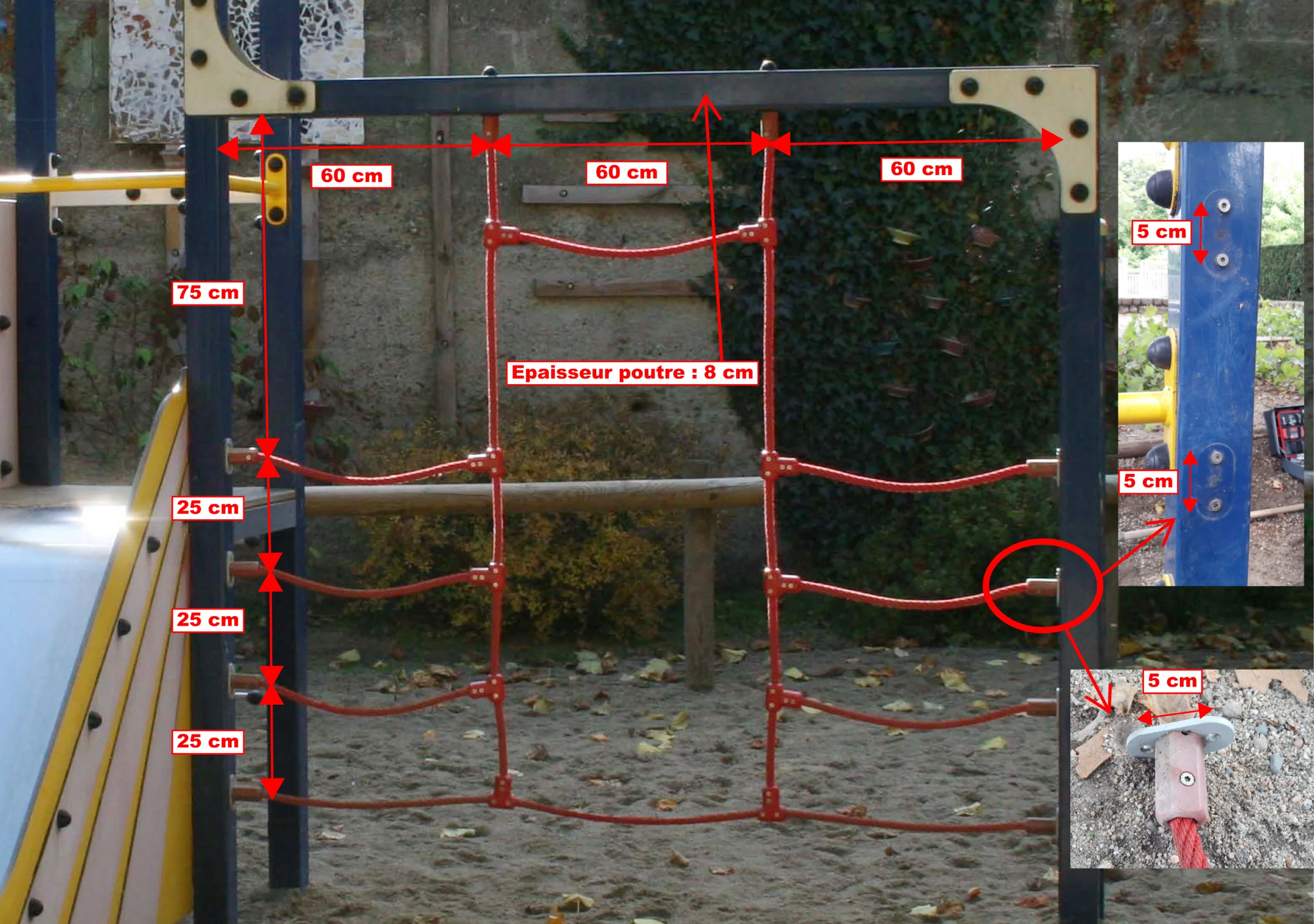 Fabrication de cordages et filets pour jeux de plein air