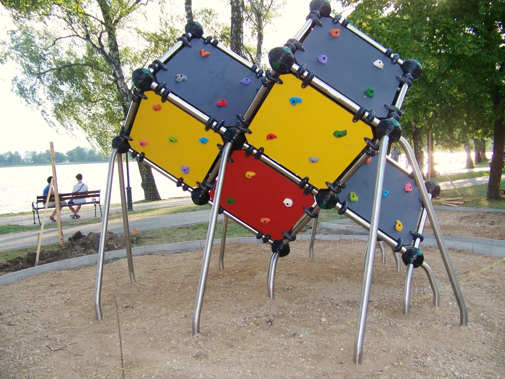 Structure de jeu en plein air Cube Box 2