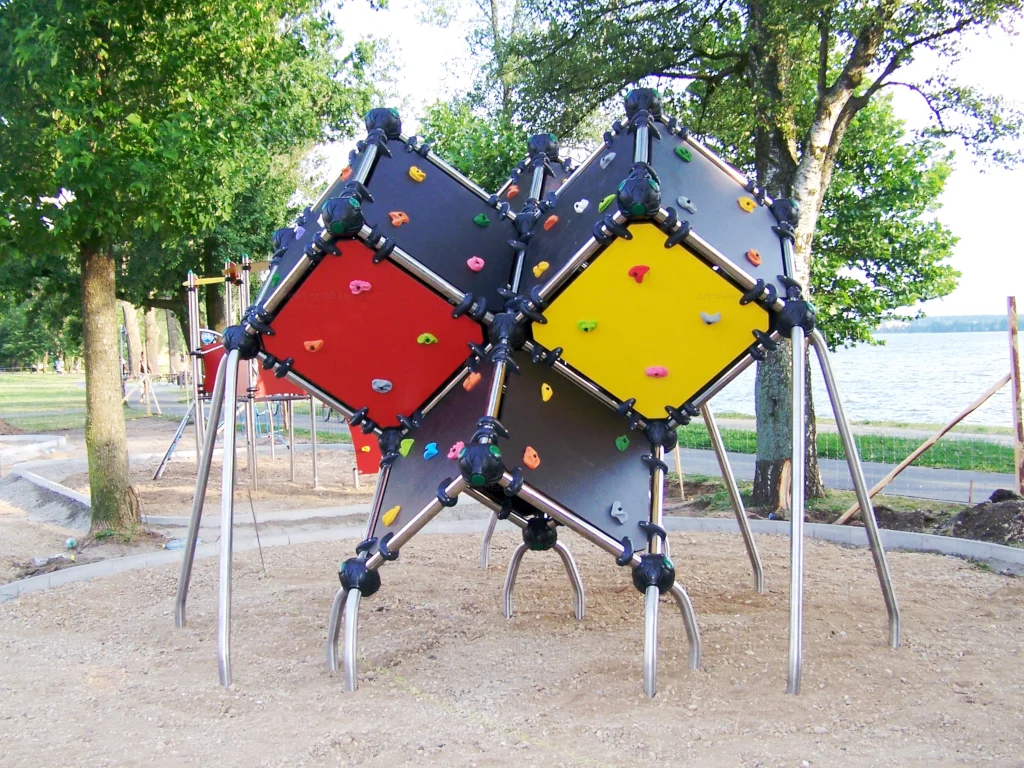 Structure de jeu en plein air Cube Box 2