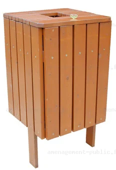 Corbeille Carrée en bois