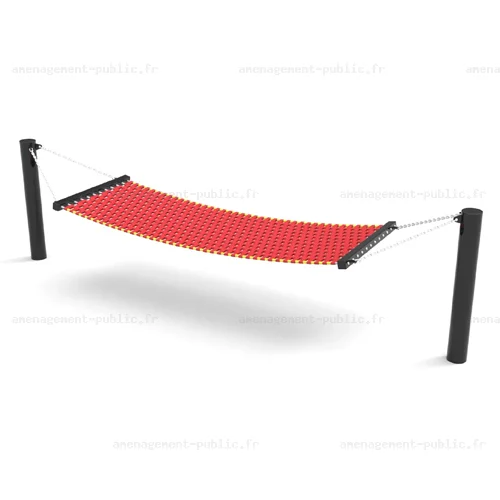 Filet de hamac pour aires de jeux et aménagements extérieur
