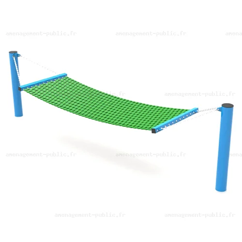 Filet de hamac pour aires de jeux et aménagements extérieur