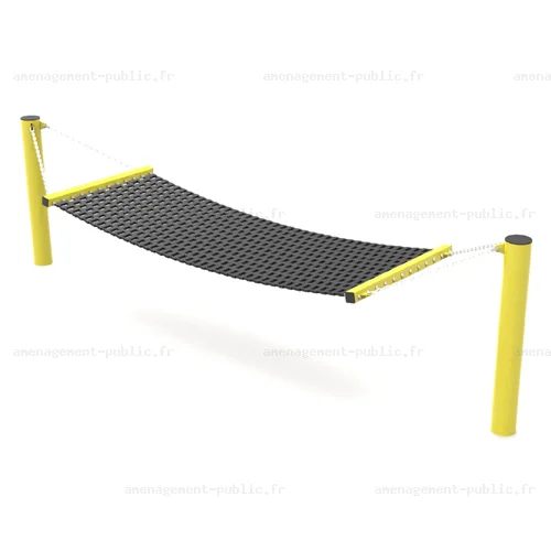 Filet de hamac pour aires de jeux et aménagements extérieur
