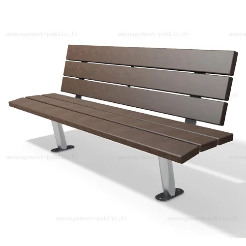 Banc Boboli plastique recyclé