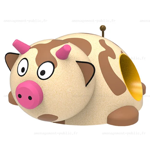 Vache en caoutchouc EPDM pour aire de jeux