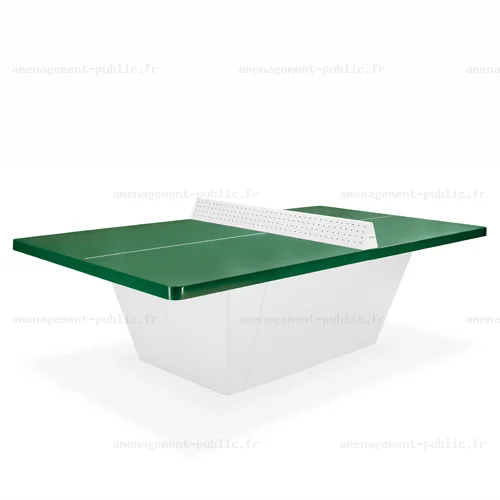 Table de ping-pong personnalisable pour aménagement public extérieur