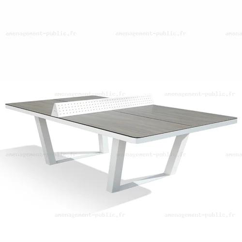 Table de ping-pong fixe en hpl pour aménagement extérieur
