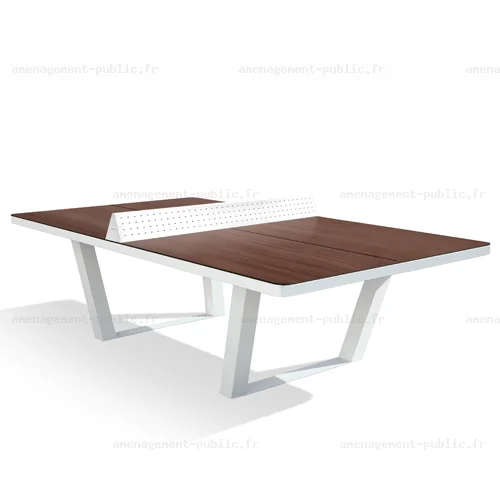 Table de ping-pong fixe en hpl pour aménagement extérieur