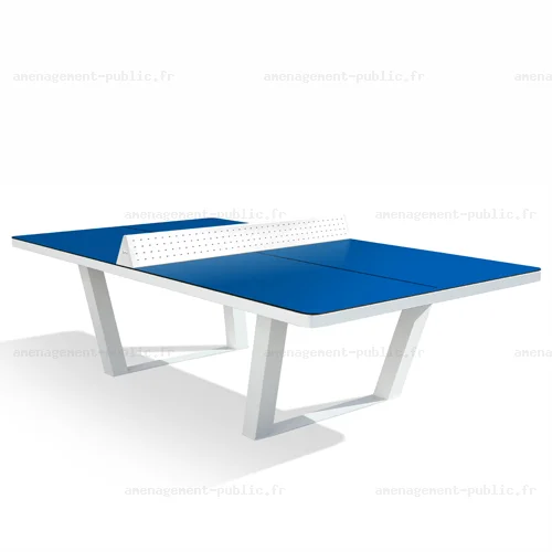 Table de ping-pong fixe en hpl pour aménagement extérieur