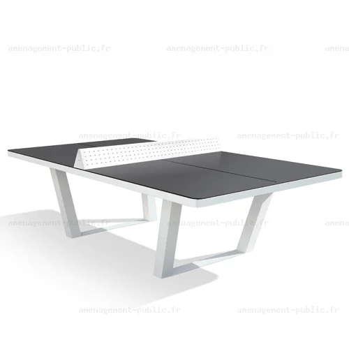 Table de ping-pong fixe en hpl pour aménagement extérieur