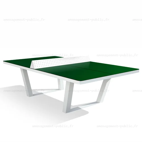 Table de ping-pong fixe en hpl pour aménagement extérieur