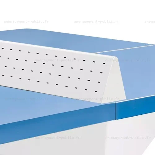 Table de ping-pong fixe en composite pour aménagement extérieur