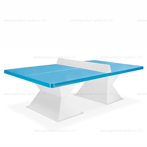 Table de ping-pong fixe en composite pour aménagement extérieur