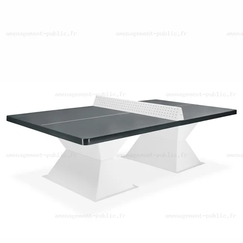 Table de ping-pong fixe en composite pour aménagement extérieur