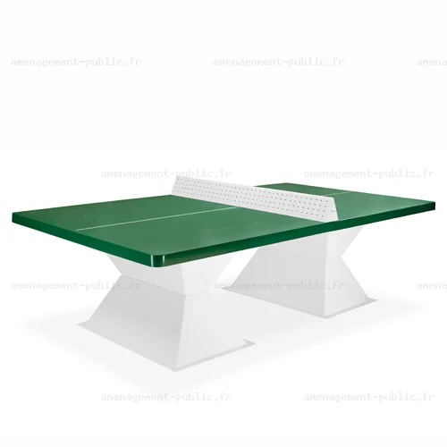 Table de ping-pong fixe en composite pour aménagement extérieur