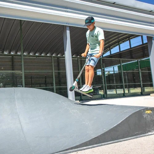 Module de pumptrack en polyester renforcé