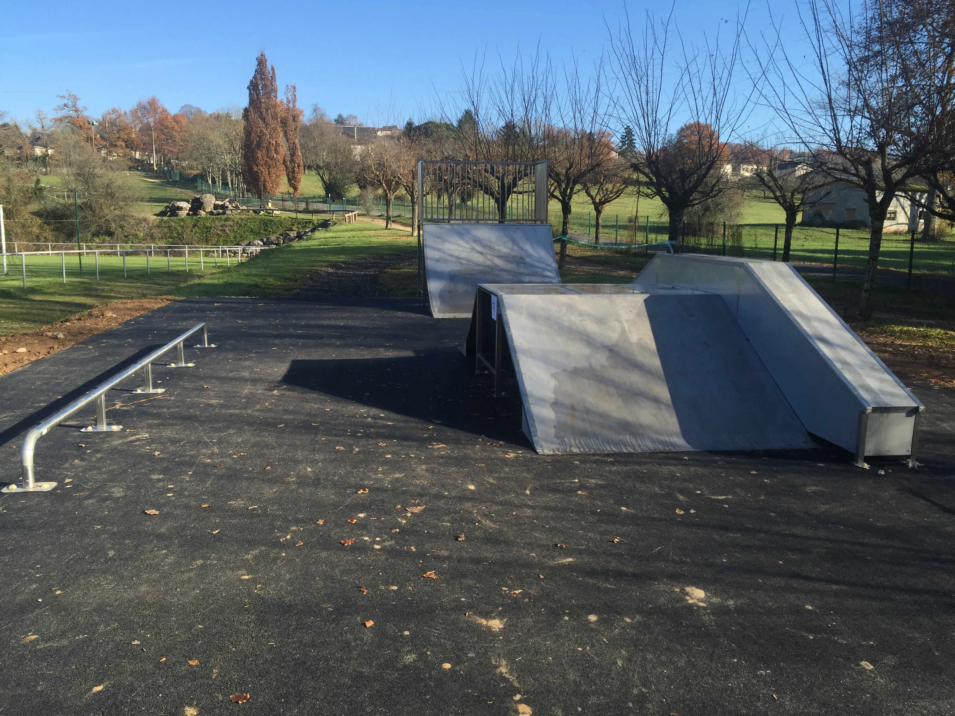 Piste de skate sans entretiens