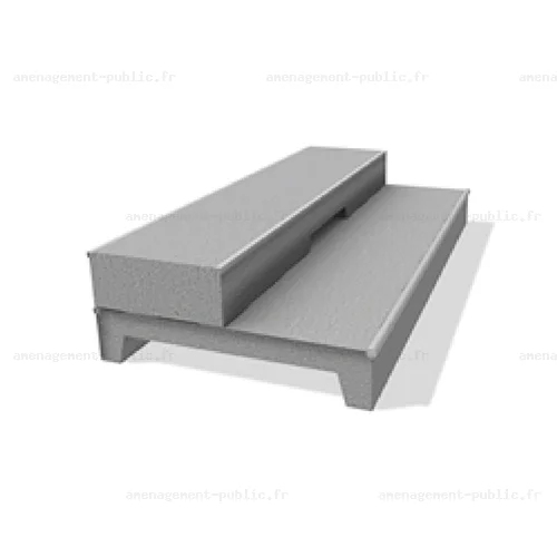 Module de skatepark Ollie Box 