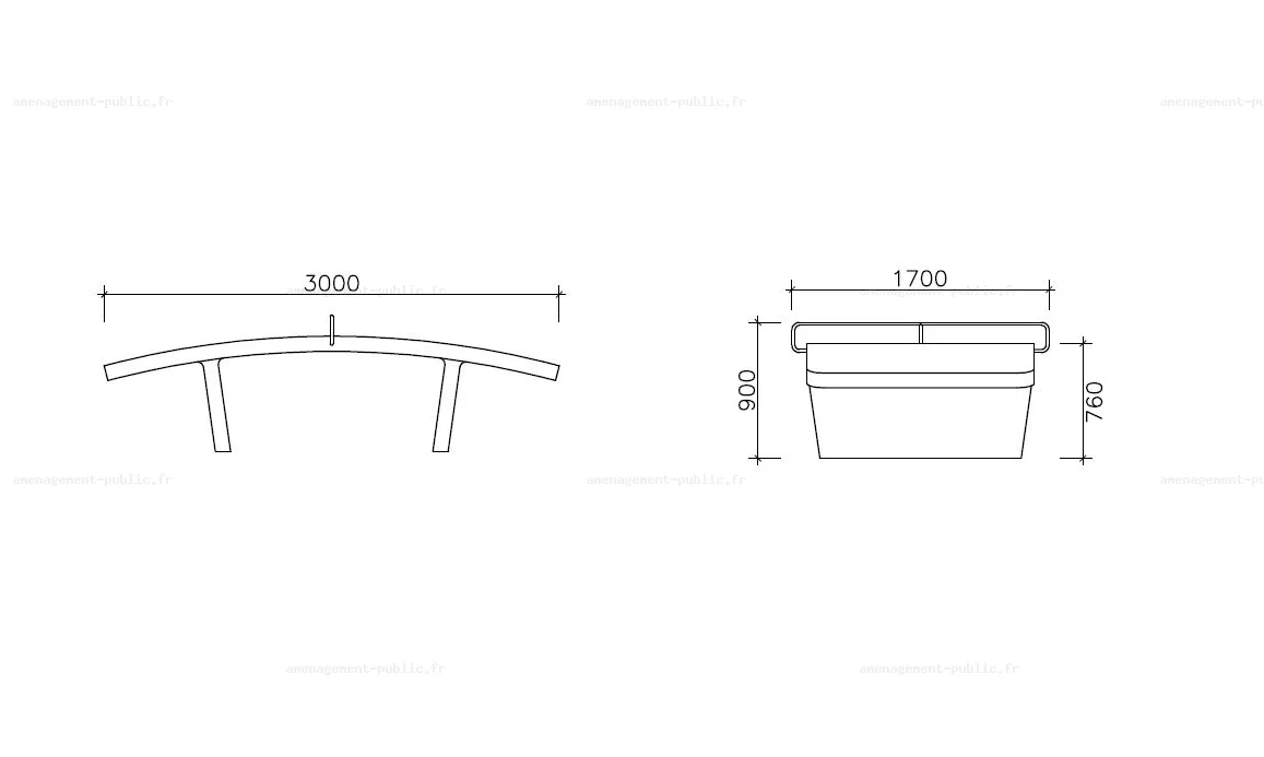 Table de ping-pong incurvée pour la pratique de foot pong