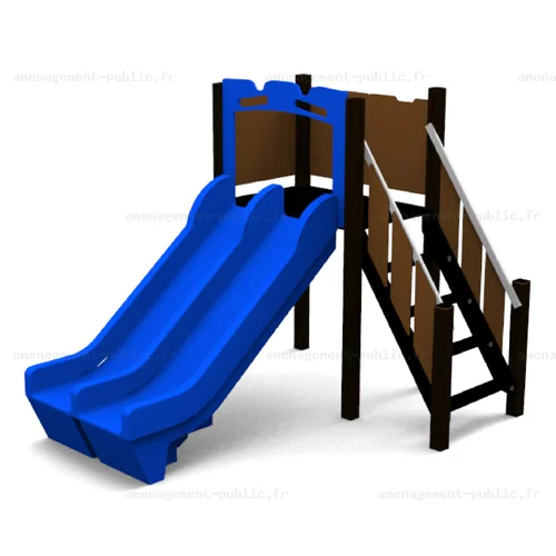 Toboggan Lima Double glissière